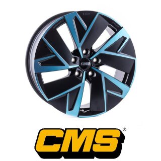 CMS C32-Aero 8x19 5/112 ET34 Diamant Schwarz Blau