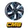 CMS C32-Aero 8x19 5/112 ET34 Diamant Schwarz Blau
