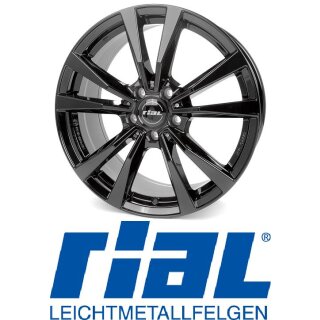 Rial M12X 8x19 5/112 ET30,5 Diamant-Schwarz