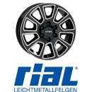 Rial Transporter 2 7,5x18 5/120 ET45 Diamant-Schwarz...
