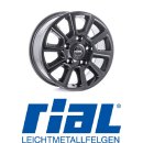 Rial Transporter 2 7,5x18 5/130 ET52 Diamant-Schwarz