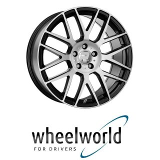 Wheelworld WH26 8,5x19 5/108 ET48 Schwarz Hochglanzpoliert