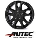 Autec Kiso 7x17 5/112 ET51 Schwarz