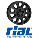 Rial Transport 2 6x16 5/130 ET68 Diamant-Schwarz