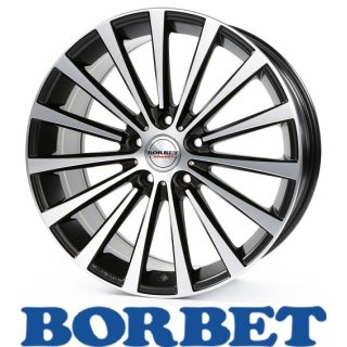 Borbet BLX 10,0x20 5/112 ET35 Black Polished matt