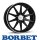 Borbet GTX 8,0x19 5/114,30 ET40 Black matt Rim Silver