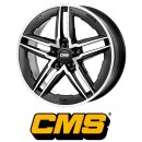 CMS C29-Aero 7,5x18 5/112 ET50 Diamant Schwarz Glanz