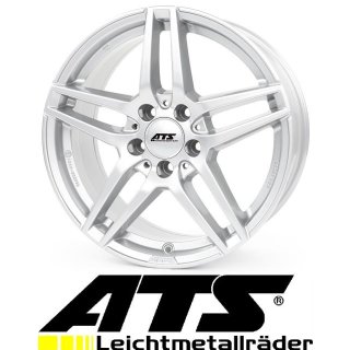 ATS Mizar 7,0x17 5/112 ET44,5 Polar-Silber