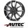 Autec Vidron 7x18 5/114,30 ET38 Schwarz poliert