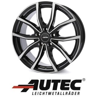 Autec Vidron 7x18 5/112 ET45 Schwarz poliert