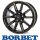 Borbet LX19 8,0x19 5/112 ET44 Black Glossy Gold Spoke Rim
