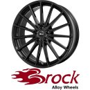 Brock B43 8.5x21 5/108 ET38,5 Schwarz lackiert