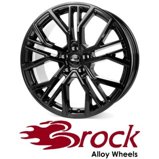 Brock B41 10.5x22 5/130 ET55 Schwarz lackiert