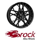 Brock B44 8,5x20 5/114,30 ET30 Satin-Black matt-lackiert