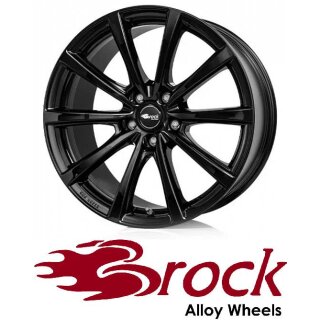 Brock B32 8.5x19 5/120 ET50 Schwarz Glanz