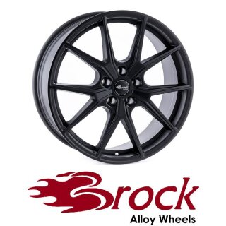 Brock B40 8x20 5/120 ET31 Satin-Black matt-lackiert