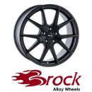 Brock B40 10.5x20 5/130 ET64 Satin-Black matt-lackiert