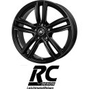 RC-Design RC27 7x19 5/112 ET43 Schwarz lackiert