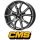 CMS C33 8x18 5/108 ET48 Complete Black Gloss