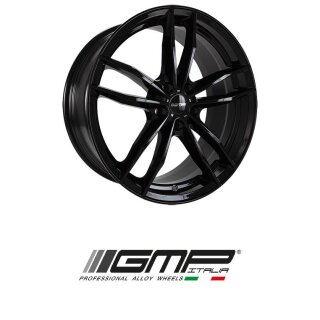 GMP Swan 8x19 5/112 ET30 Black Glossy