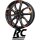 RC-Design RC34 8x19 5/112 ET40 Black-Orange matt-lackiert