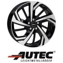 Autec Rixon 7,5x18 5/112 ET53,5 Schwarz poliert