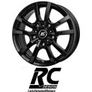 RC-Design RC25T 7.5x18 5/112 ET52 Schwarz lackiert
