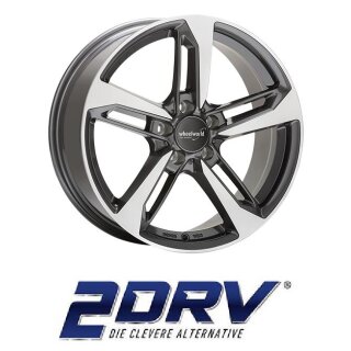Wheelworld WH36 8,5x19 5/112 ET30 Dark Gunmetal Hochglanzpoliert