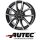 Autec Vidron 6x16 5/100 ET45 Schwarz poliert