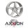 Axxion AX7 8.0x18 5/112 ET30 Solid Titanium Silber matt lackiert