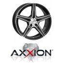 Axxion AX7 8.0x18 5/112 ET48 Schwarz Hochglanzpoliert
