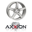 Axxion AX7 9.0x20 5/112 ET35 Solid Titanium Silber matt...