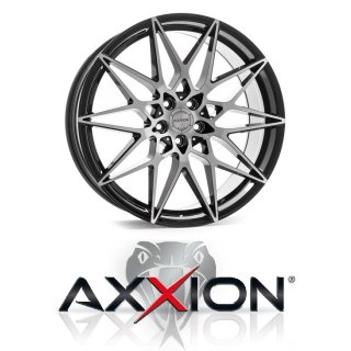 Axxion AX9 9.0x20 5/120 ET30 Schwarz Hochglanzpoliert