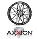 Axxion AX9 9.0x21 5/112 ET42 Schwarz Hochglanzpoliert