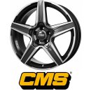 CMS C34 7,5x19 5/108 ET50 Diamant Schwarz Glanz