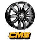 CMS C22 7x16 5/112,0 ET43 Schwarz Glanz