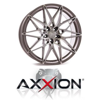 Axxion AX9 8.5x19 5/108,0 ET45 Platin Grau hochglanzpoliert