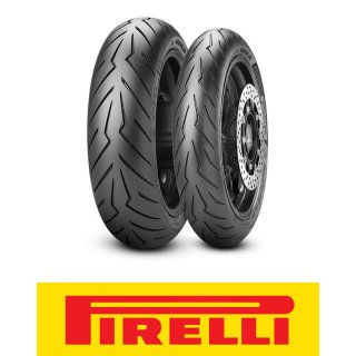 Pirelli Diablo Rosso Scooter Rear 130/70 -12 62P RF TL