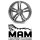 MAM A1 8x19 5/112,0 ET30 Palladium Front Polish