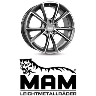 MAM A5 8,5x20 5/112,0 ET45 Palladium Front Polish