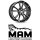 MAM A5 8x19 5/112,0 ET30 matt Black Front Polish