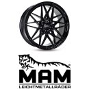 MAM B2 8,5x19 5/112,0 ET45 Black Painted