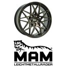 MAM B2 8,5x19 5/120,0 ET35 Bronze Red Inside