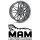 MAM B2 8,5x19 5/120,0 ET35 Palladium Painted