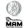 MAM B2 8,5x19 5/120,0 ET35 Silver Painted