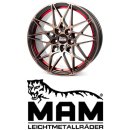 MAM B2 8,5x20 5/112,0 ET45 Bronze Red Inside