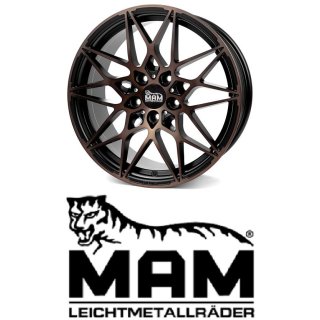 MAM B2 8,5x20 5/112,0 ET45 matt Black Bronze