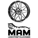 MAM B2 8,5x20 5/120,0 ET35 Black Front Polish
