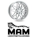 MAM B2 8x18 5/112,0 ET45 Silver Painted