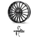 Keskin KT15 8x18 5/112,0 ET45 matt Black Lip Polish